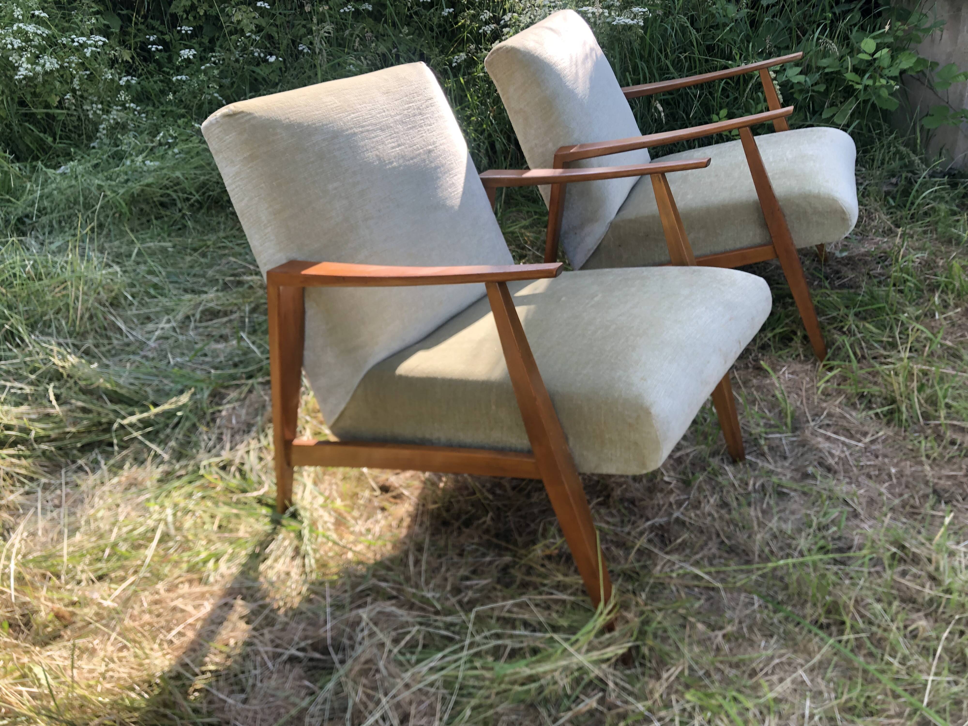 Scandinavian armchairs from the 60s