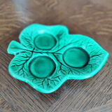 Salt and pepper set in the shape of frogs, Vallauris.