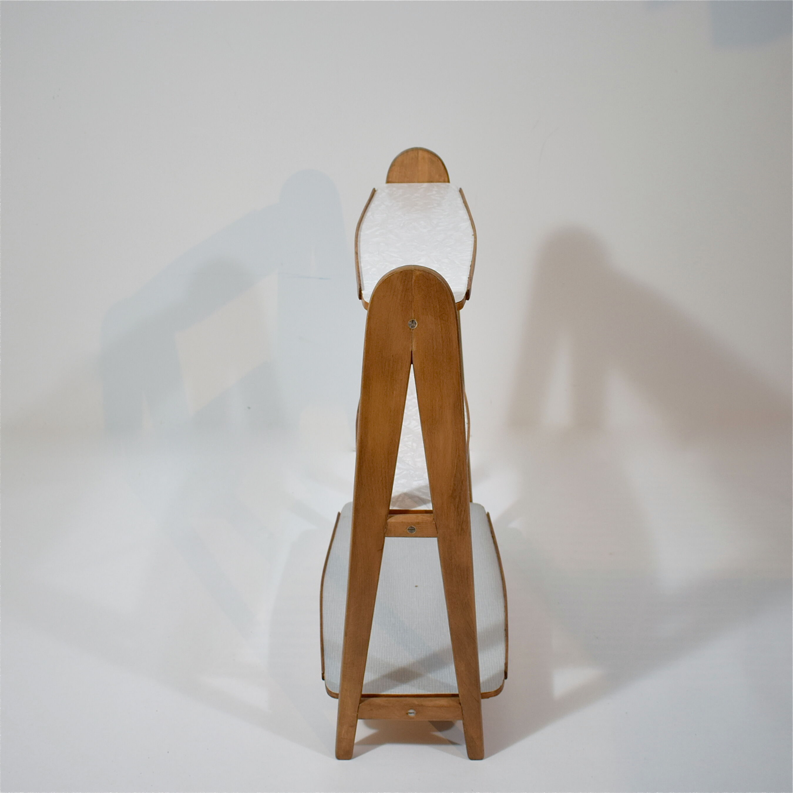 Vintage 1950s triple shelf sideboard