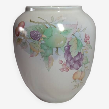 Vase en céramique nacrée