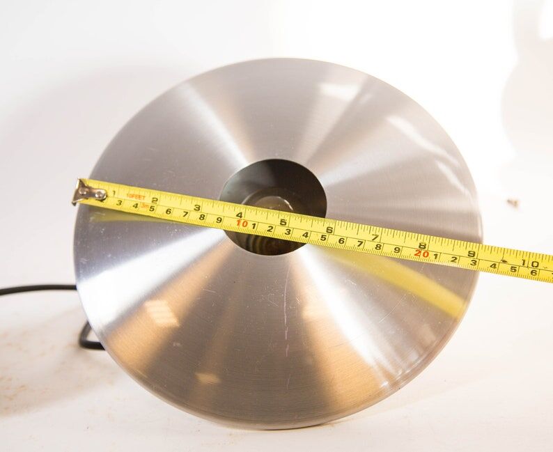 Classic UFO ceiling lamp in vintage brushed aluminum Hala Zeist