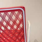 Emu rio style chair, metal, rilsan and pvc, Grosfillex, 1960s /1970