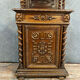 Furniture between two renaissance hunting lodge in solid oak around 1850.