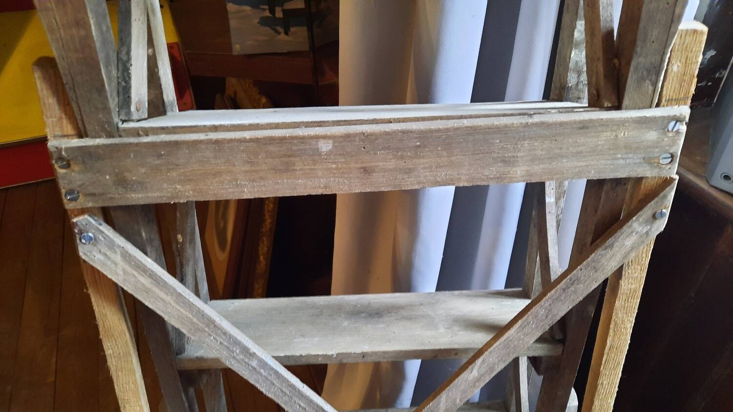 Vintage stepladder