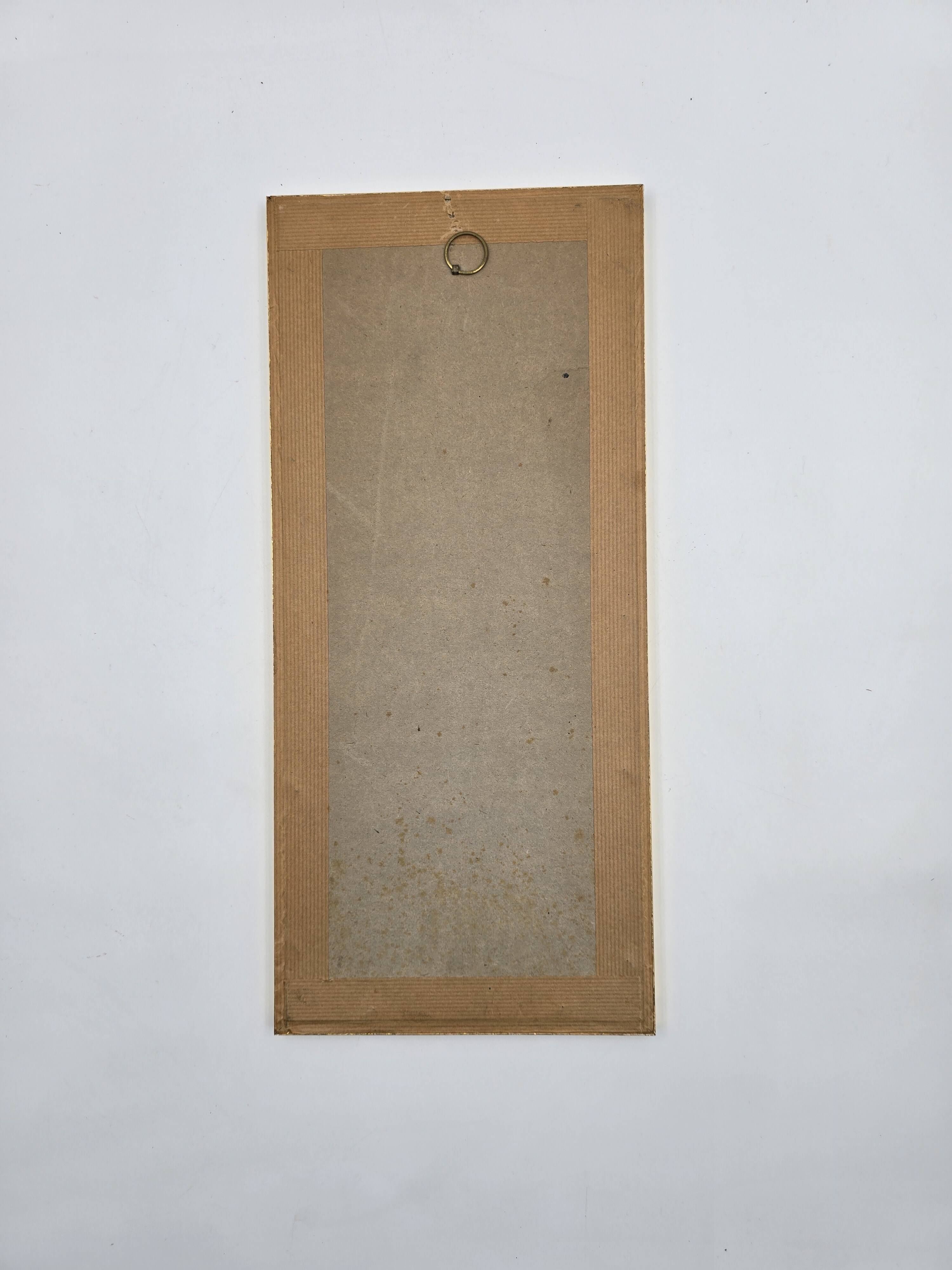 Antique Japanese Silk Painting - The Two Cranes