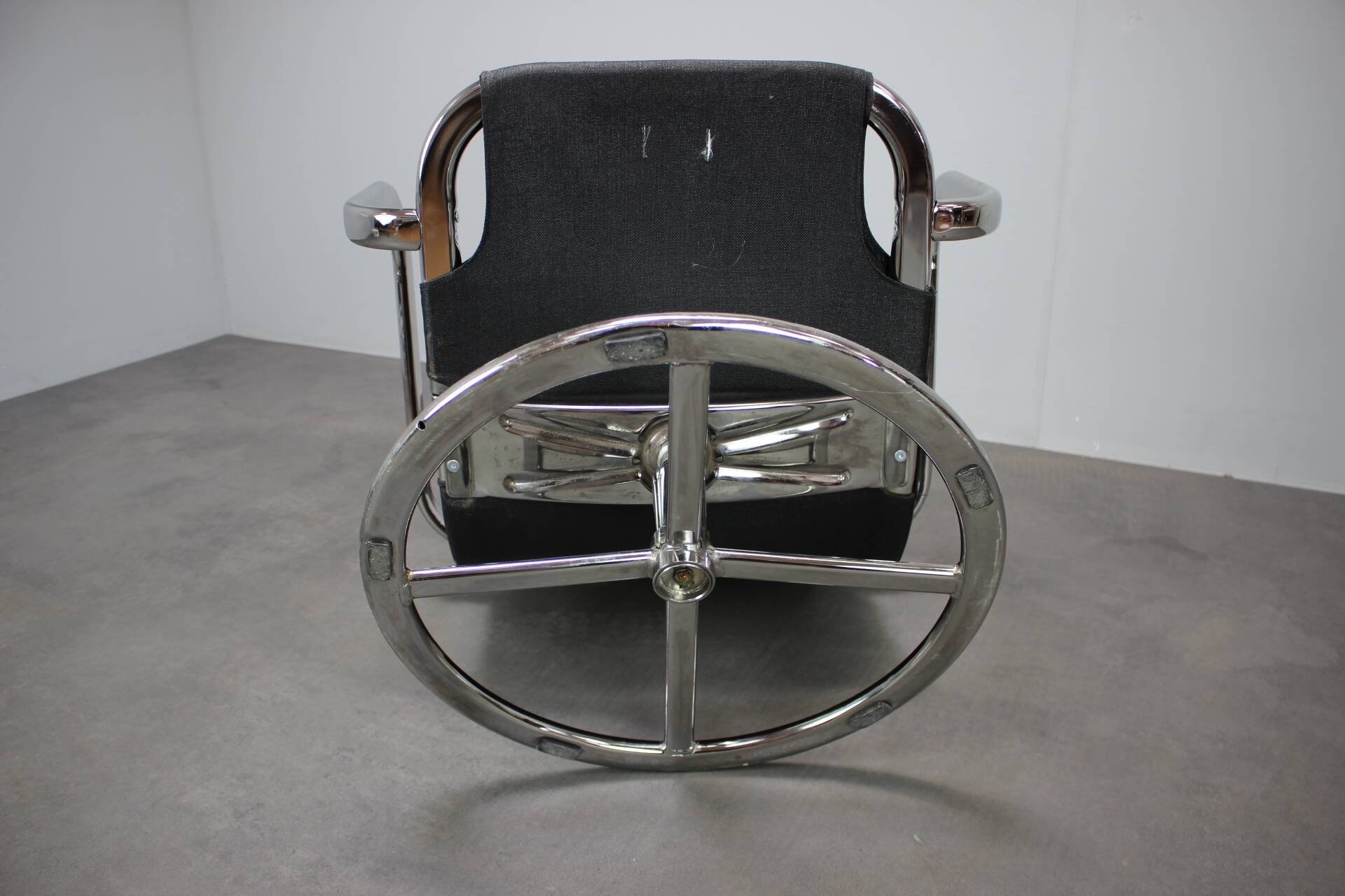 Fauteuil pivotant IKEA Smedsta par Ulf Quensel, années 1970