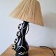 Lampe en céramique vintage