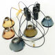 Crystal ceiling fixture by flavio poli for seguso vetri d'arte italy