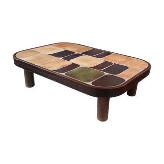 Table basse shogun Roger Capron