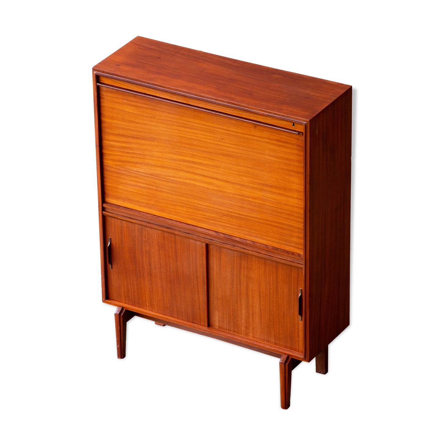 Scandinavian secretary in teak 1960