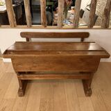Oak school desk