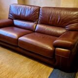 Leather sofa