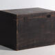 Antique chest painted in pine wood – China, around 1900