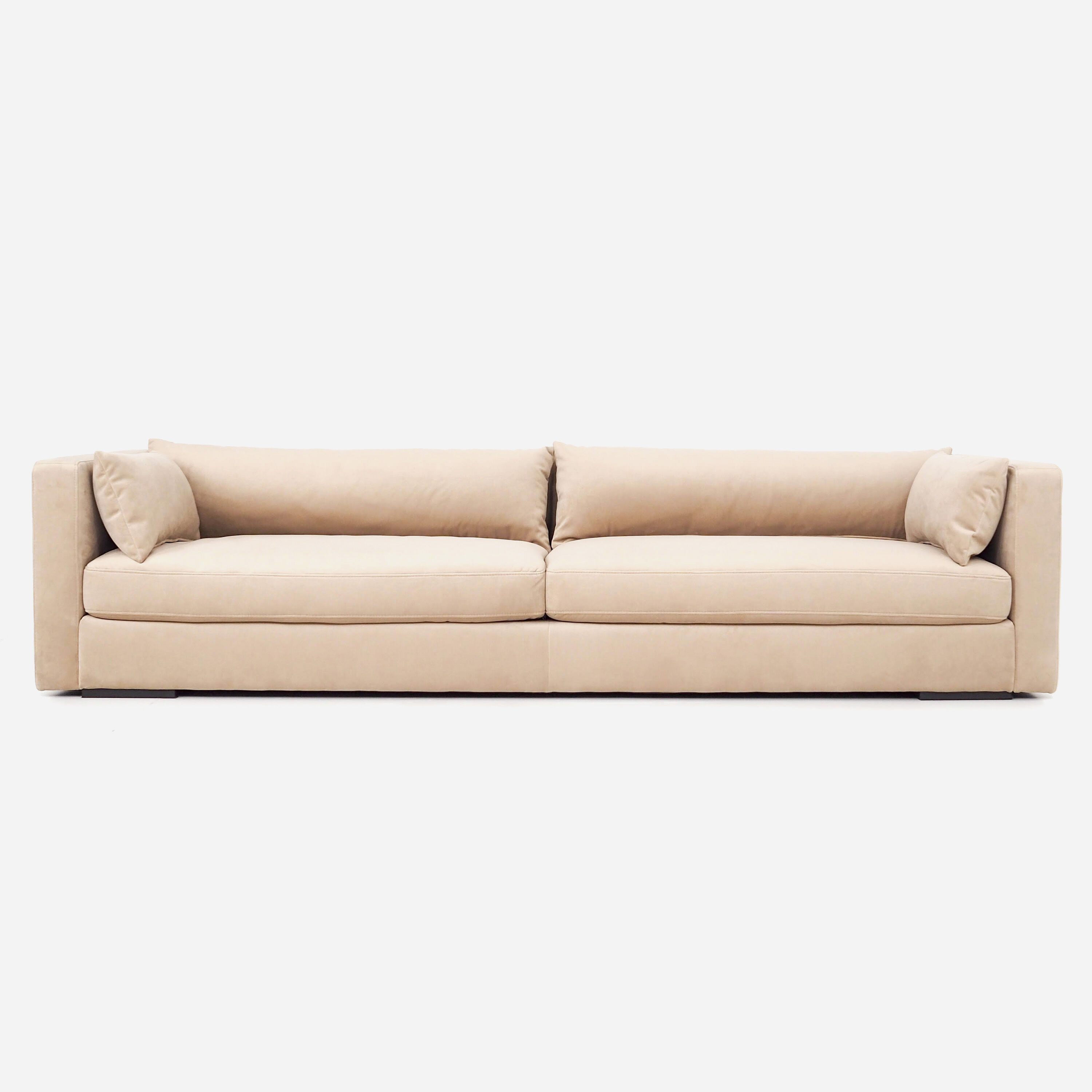 Canapé sztokholm beige velour, design scandinave