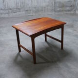 Scandinavian Teak Sofa Beside Table by Folke Ohlson, 1960s