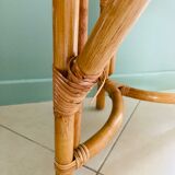 Garden lounge set Art deco in rattan and wicker