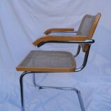 Fauteuil canné Marcel Breuer