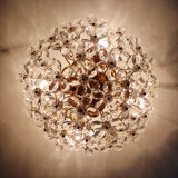 Italian ceiling light in Murano glass, 1970.