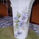 Superbe grand vase octogonal Porcelaine Limoges France