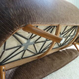 Cocktail couch 50 60 organic egg WOMB years Danish