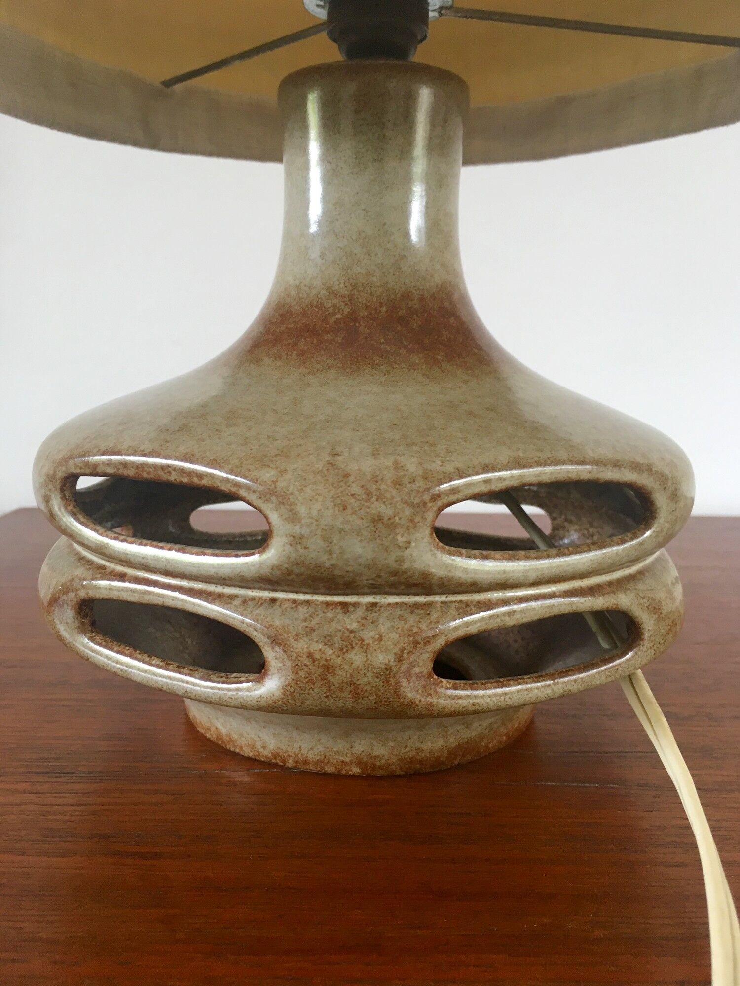 Vintage ceramic lamp West Germany stamped