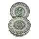 8 dessert plates in Fine Ware earthenware