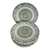 8 dessert plates in Fine Ware earthenware