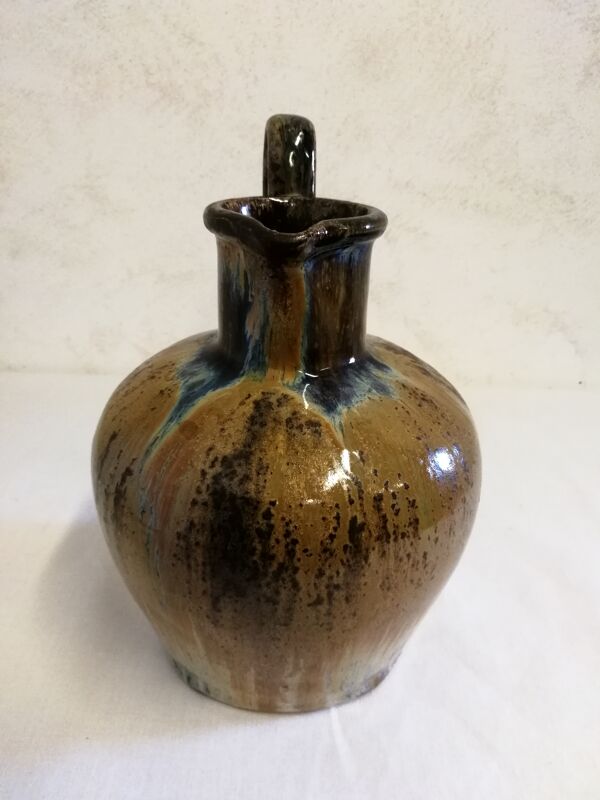 Pichet / Cruche En Grès Vernissé