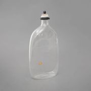 Murano glass bottle with stopper by Giovanni Cenedese, 1970s