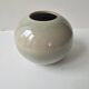 Glazed ceramic round vase signed (Pictogram to be identified)