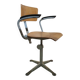 Friso Kramer for Ahrend Cirkel studio chair with arms / 1960s