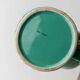 Théière en céramique turquoise par Massimo Iosa Ghini pour Naj Oleari – Couvercle jaune, flair postmoderne Memphis, années 1980.
