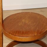 Vintage Baumann Model "Halfa" chair in wood, 1970s