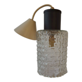 Vintage chiseled glass walker