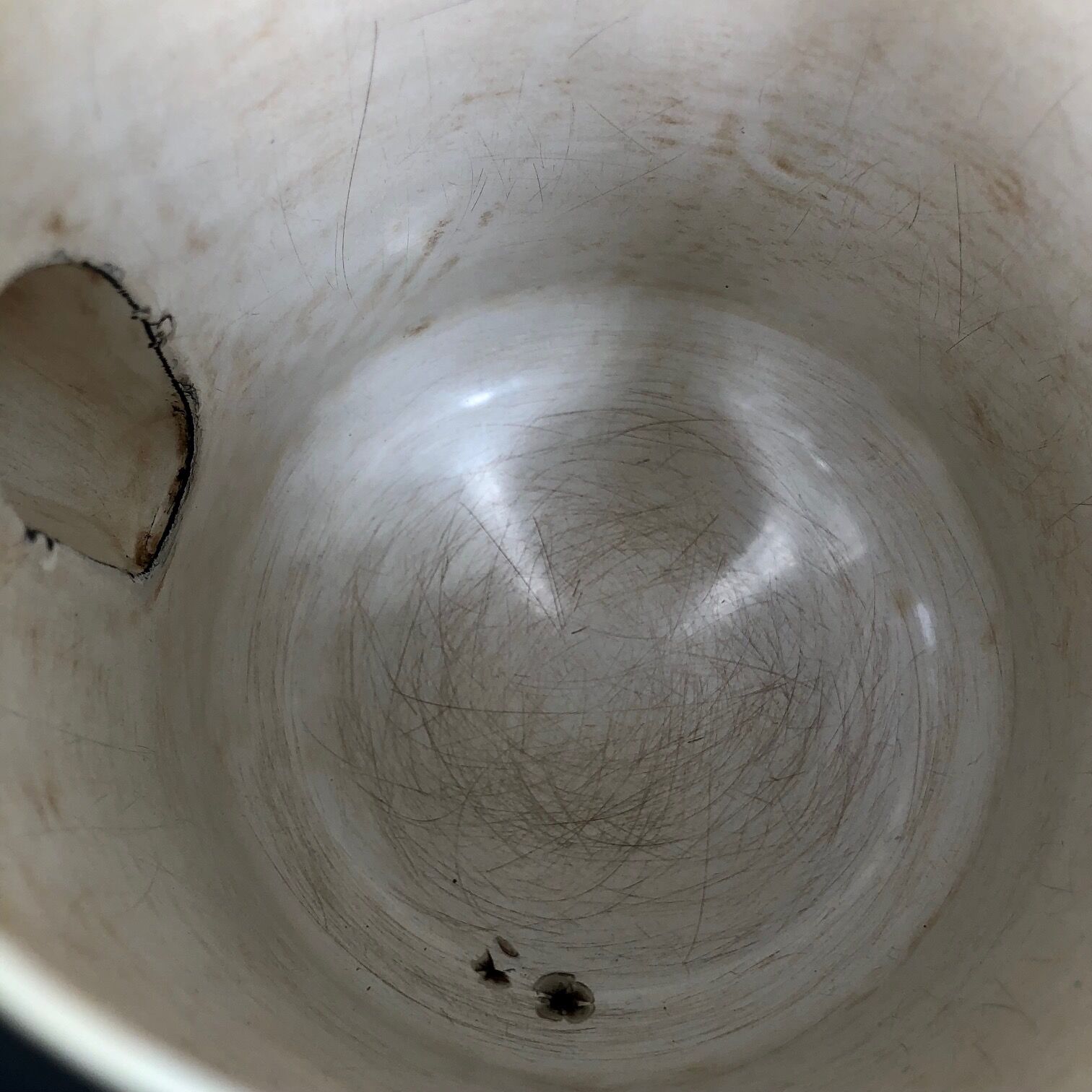 Aubecq enamelled sheet metal coffee maker