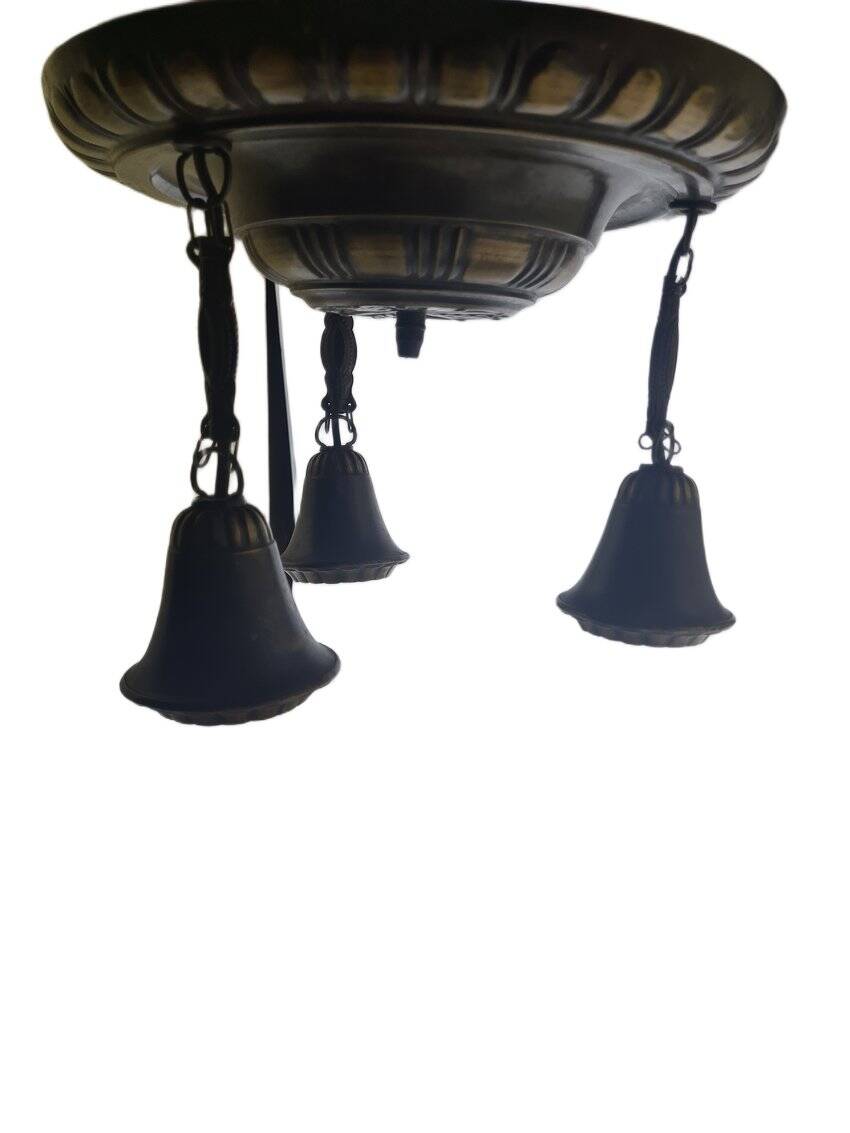 Art Nouveau chandelier, Austro Hungarian Empire, 1900s