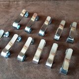 Set of 11 metal knife holders