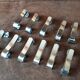 Set of 11 metal knife holders