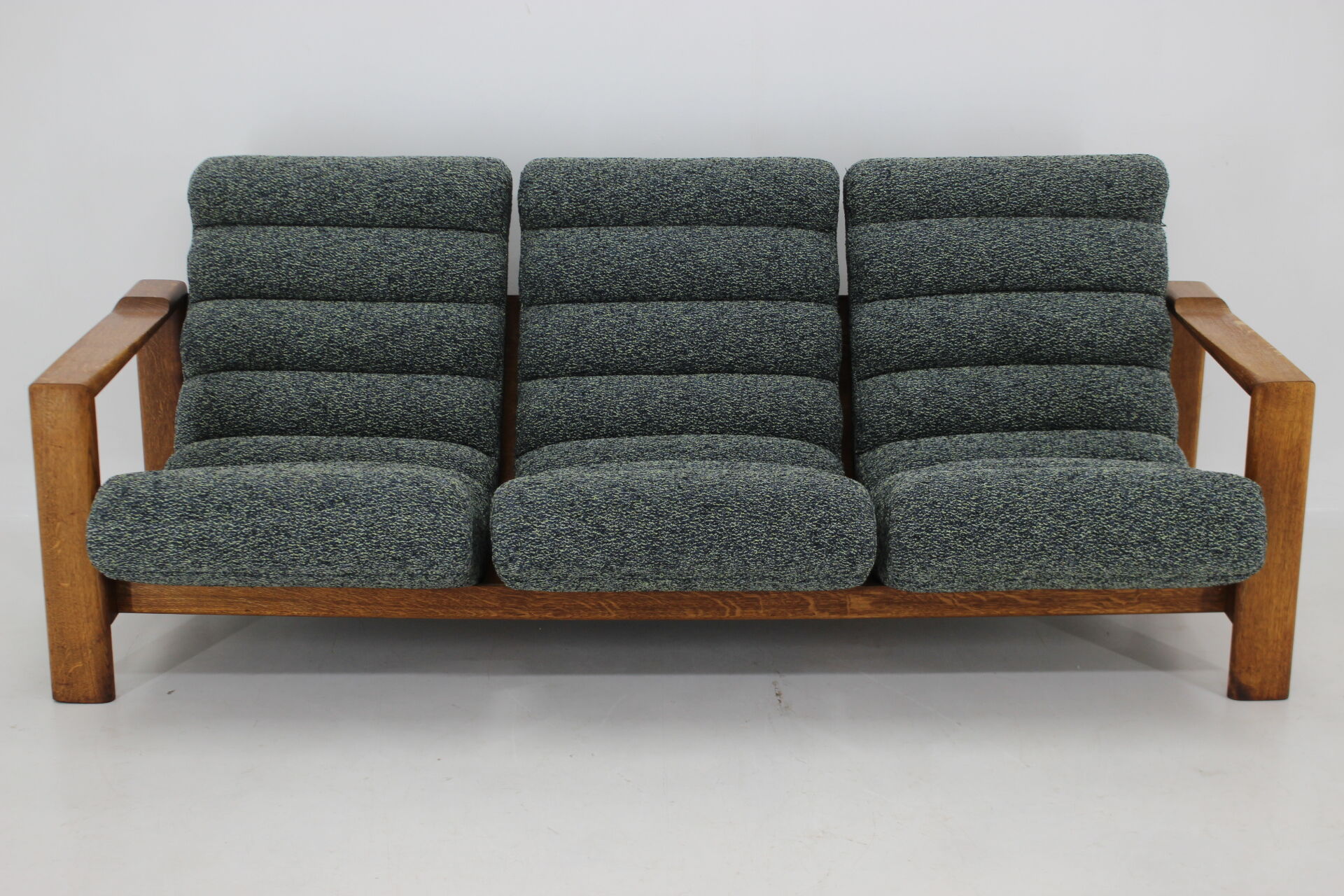 1960s 3-seater oak sofa, Finland