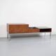 1960s scandinavian teak storage furniture / planter
