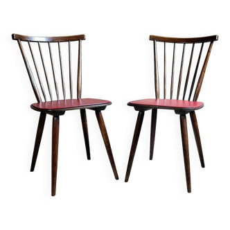 Pair of Scandinavian bistro chairs from the 60s