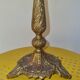 5-light chandelier, bronze candle holder