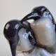 Art Deco Czech Porcelain Penguin Figurine by Pfeiffer & Löwenstein, 1930