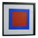 Tableau Vintage Art Optique - Victor Vasarely - Frame 40x40cm