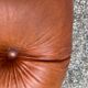 Salon canape and 2 chesterfield armchairs in vintage cognac leather from the 1970s