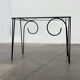 Table d'appoint en verre de style danois String des années 1960, milieu du siècle
