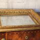Miroir mural en bois doré du 19e siècle, époque Napoléon III.