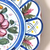 Decorative plate to hang, Italian earthenware