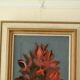 Original vintage oil on canvas – "Flowers"