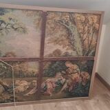 Tapestry "the sleeping shepherdess"